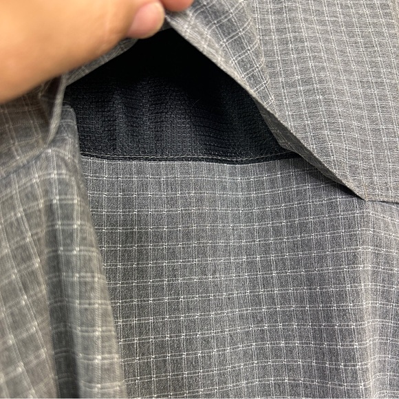 Prana Garvan Long Sleeve Shirt Gray Men's Size XL Outdoor Active # M21212643 - Picture 6 of 12